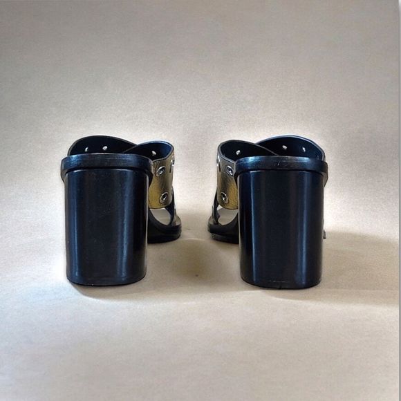 Rag & Bone Paige Sandals in Gold Grommet - Picture 7 of 16